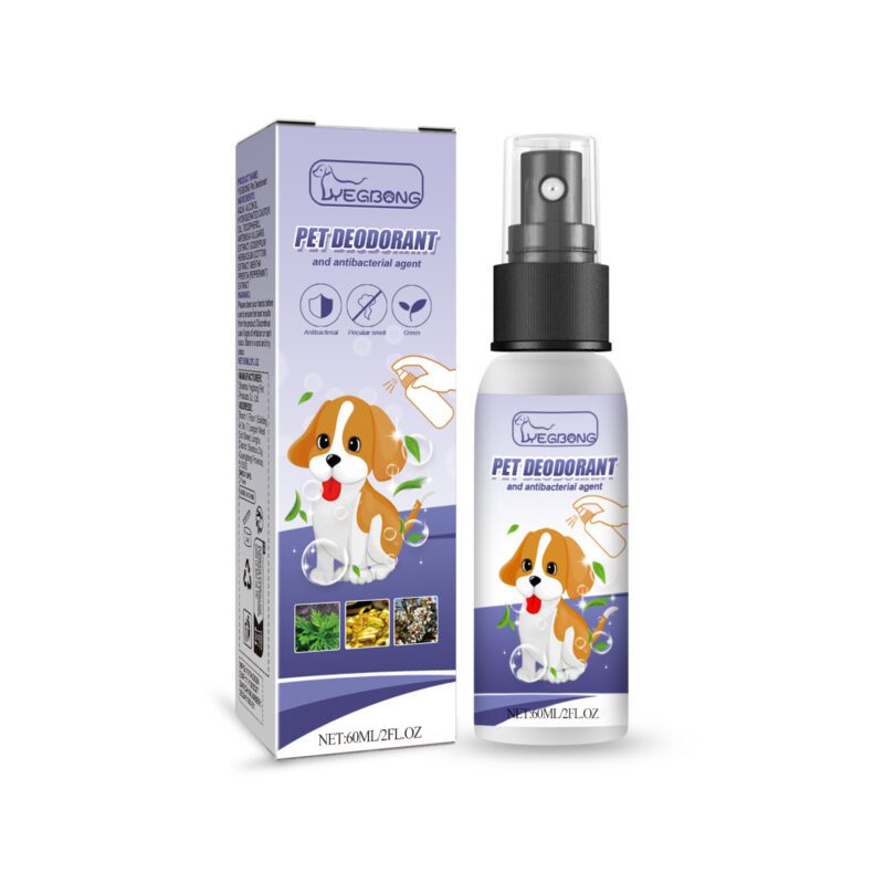 Pet Deodorant Spray for Dogs & Cats - Eliminate Urine, Body & Feces Odors, Fresh Clean Air
