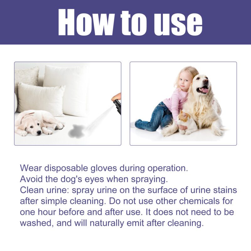 Pet Deodorant Spray for Dogs & Cats - Eliminate Urine, Body & Feces Odors, Fresh Clean Air - Image 6