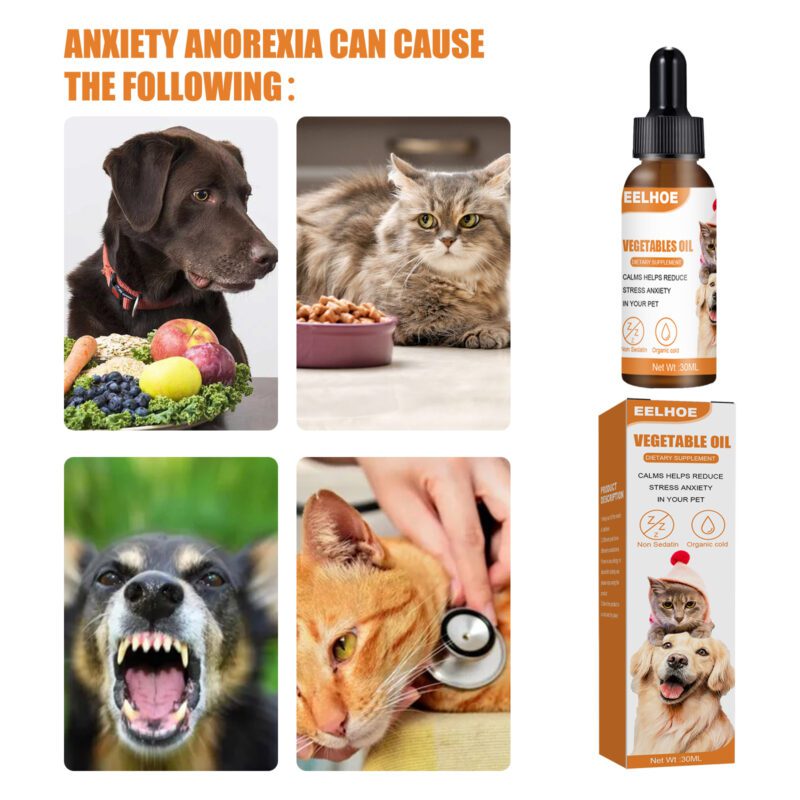 Cat & Dog Care Essence - Hemp Seed Oil Enhanced Pet Health Conditioning Nutrition for Cats and Dogs - Image 3