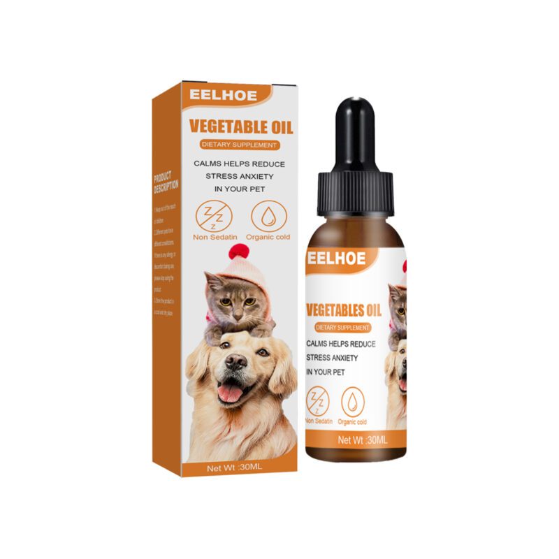 Cat & Dog Care Essence - Hemp Seed Oil Enhanced Pet Health Conditioning Nutrition for Cats and Dogs