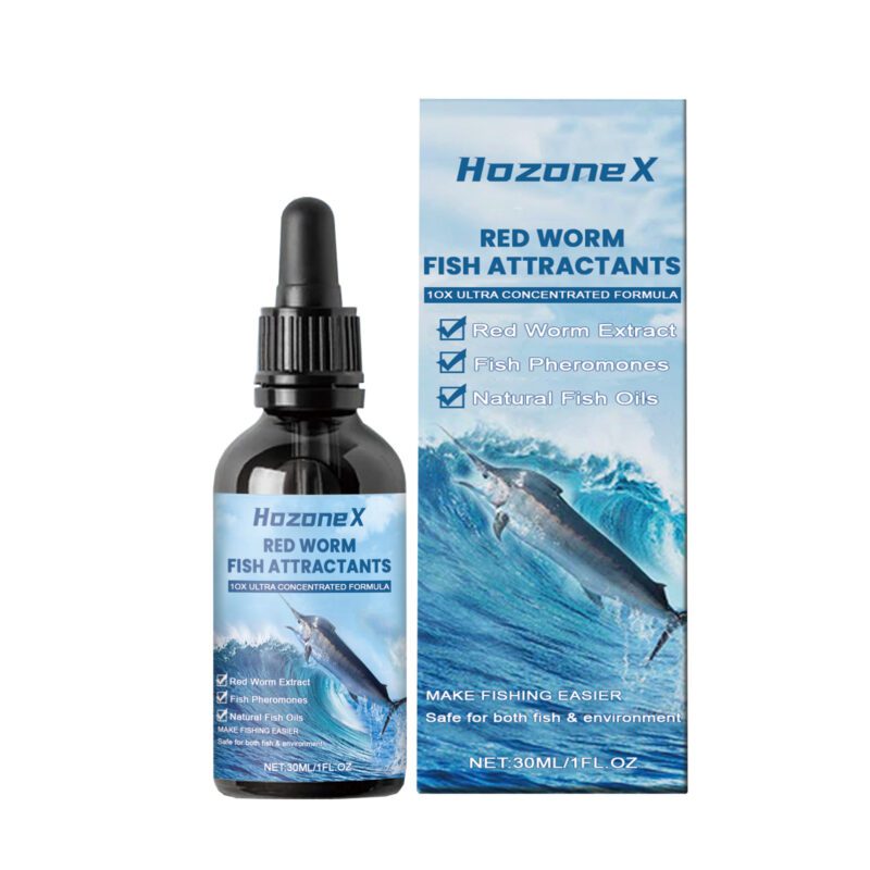 HozoneX Red Bug Bait Attractor - Premium Formula Wild Fishing Bait Attractor with Strong Lure Effect