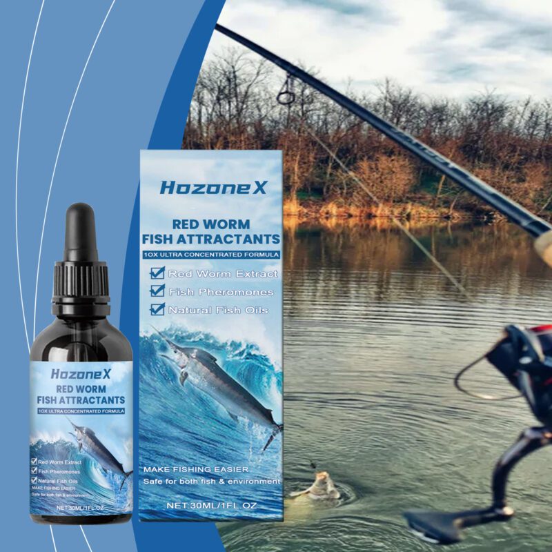 HozoneX Red Bug Bait Attractor - Premium Formula Wild Fishing Bait Attractor with Strong Lure Effect - Image 2