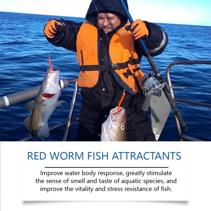 HozoneX Red Bug Bait Attractor - Premium Formula Wild Fishing Bait Attractor with Strong Lure Effect - Image 3