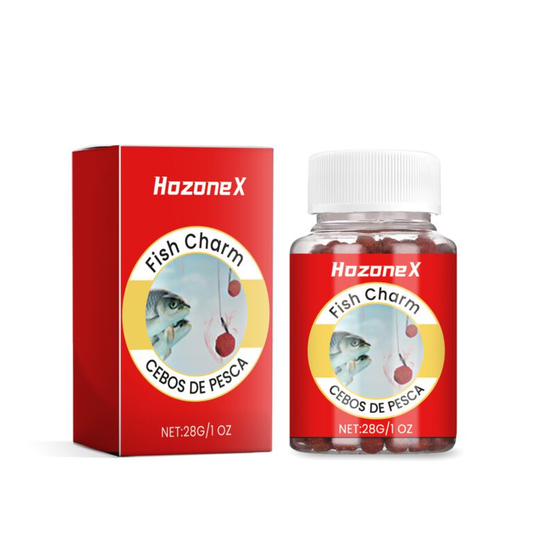 HozoneX Premium Scented Fishing Bait - Powerful Freshwater Attractant for Wild/Reservoir Fishing, Nest Material