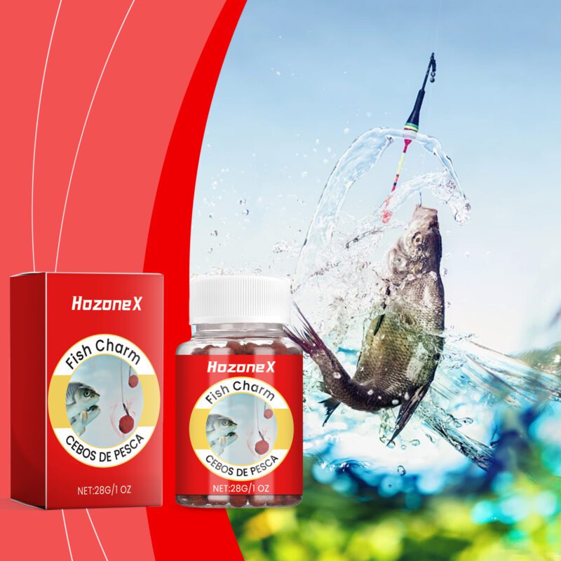 HozoneX Premium Scented Fishing Bait - Powerful Freshwater Attractant for Wild/Reservoir Fishing, Nest Material - Image 2