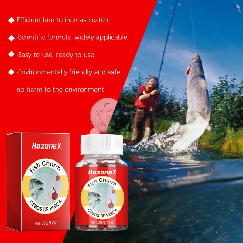 HozoneX Premium Scented Fishing Bait - Powerful Freshwater Attractant for Wild/Reservoir Fishing, Nest Material - Image 3