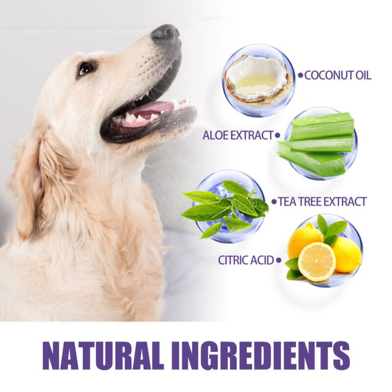 JAYSUING Pet Dental Cleaning Glove Wipes - Gentle Gum Care Wipes for Effective Tartar Removal & Bad Breath Odor Elimination - Image 5