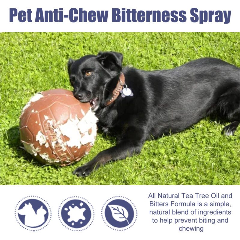 Yegbong Pet Bitter Anti-Biting Spray - Stop Dog Chewing Table/Chair Legs & Deter Sofa Scratching, Effective Pet Chew Deterrent Spray - Image 4