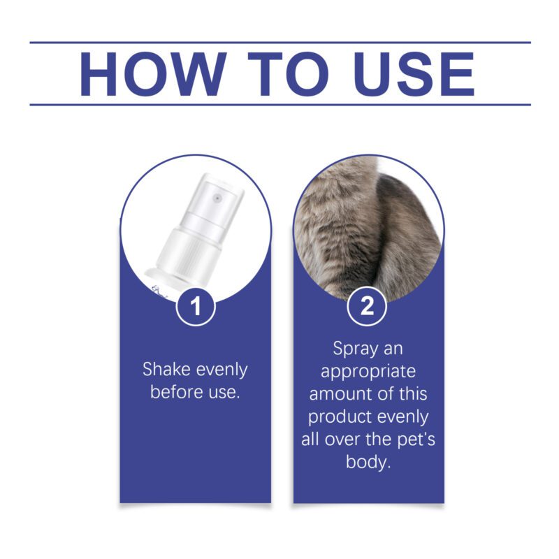 Cats & Dogs Pet Deodorant Spray - Flea Repellent & Body Odor Eliminating Liquid Spray - Image 6