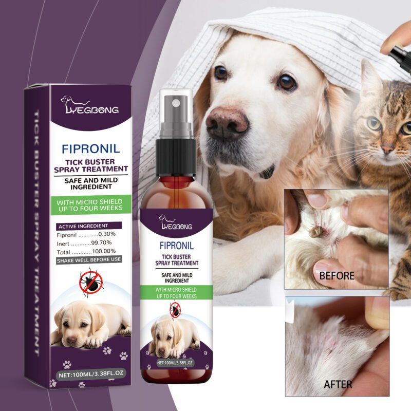 Gentle Pet Insect Repellent Spray - Safe Effective Formula to Protect Beloved Pets from Bugs - Image 2