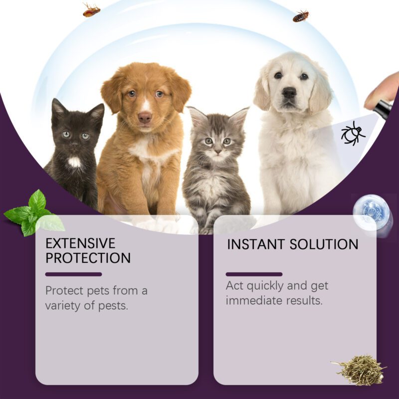Gentle Pet Insect Repellent Spray - Safe Effective Formula to Protect Beloved Pets from Bugs - Image 4