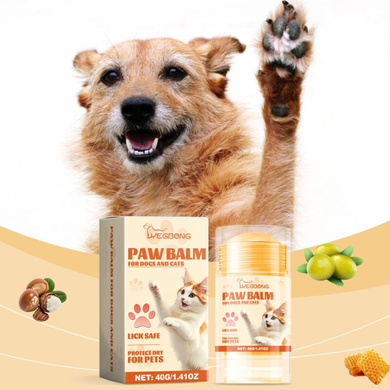 Pet Paw Care Stick - Moisturizing, Anti-Cracking & Softening Paw Cream for Dry Pads - Image 2