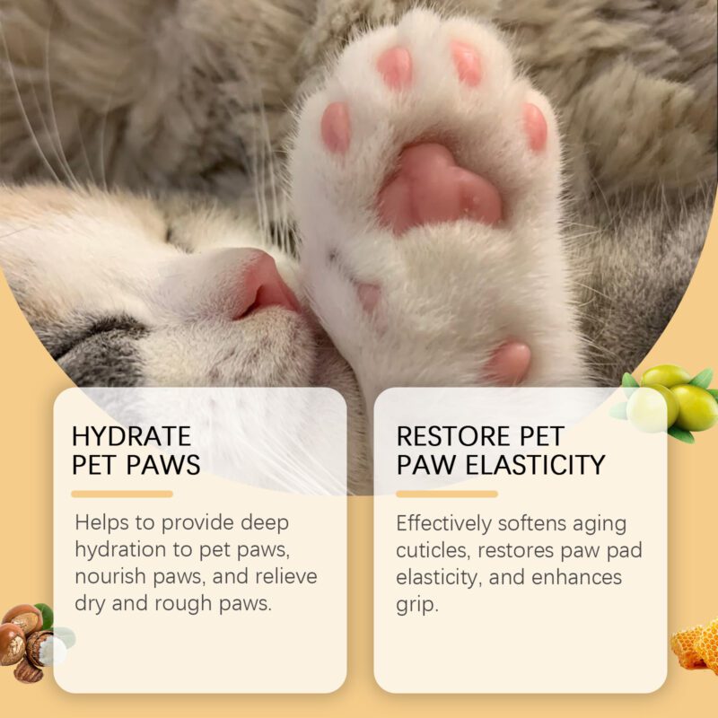 Pet Paw Care Stick - Moisturizing, Anti-Cracking & Softening Paw Cream for Dry Pads - Image 4