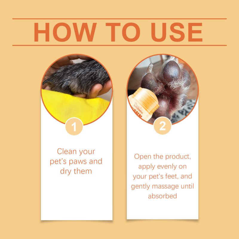 Pet Paw Care Stick - Moisturizing, Anti-Cracking & Softening Paw Cream for Dry Pads - Image 6