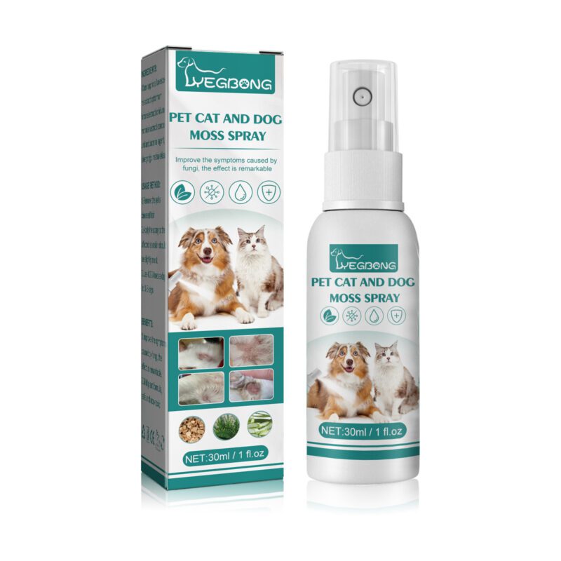 Anti-Mite Pet Skin Medicine Spray for Cats & Dogs - Relieve Itchy Skin, Soothe Redness, Effective Itch Relief Solution
