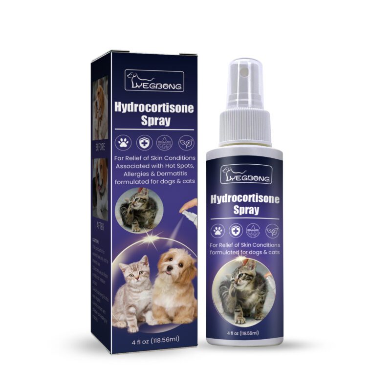 Yegbong Pet Anti-Itch Spray - Multi-Purpose Soothing Skin & Fur Cleaner with Anti-Mite, Anti-Bug Formula for Itchy Pets - Image 2