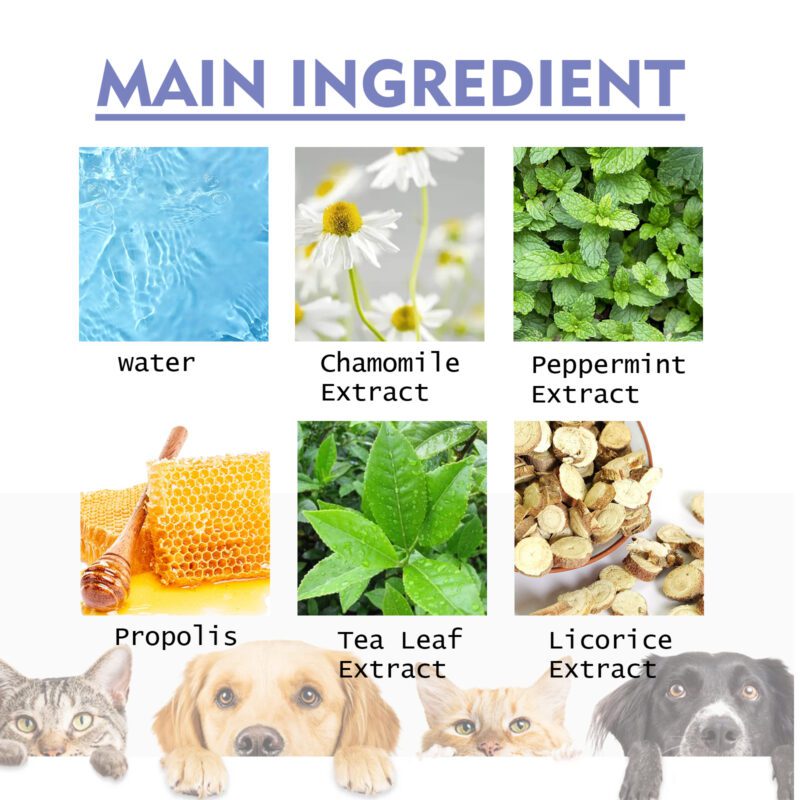 Dog & Cat Oral Care Tooth Cleaning Spray - Pet Mouth Freshener for Fresh Breath & Odor Control - Image 5