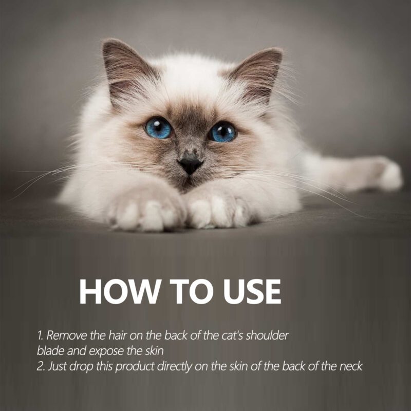 Pet Flea & Tick Defense Drops - Topical Deworming & Skin Cleansing Solution for Cats & Dogs - Image 6