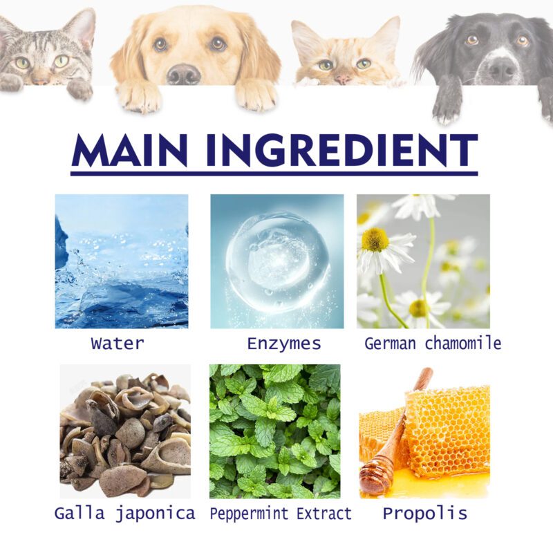 Pet Oral Care Cleaning Cream for Cats & Dogs - Eliminate Bad Breath, Remove Tartar Stains, Whiten Teeth - Image 5