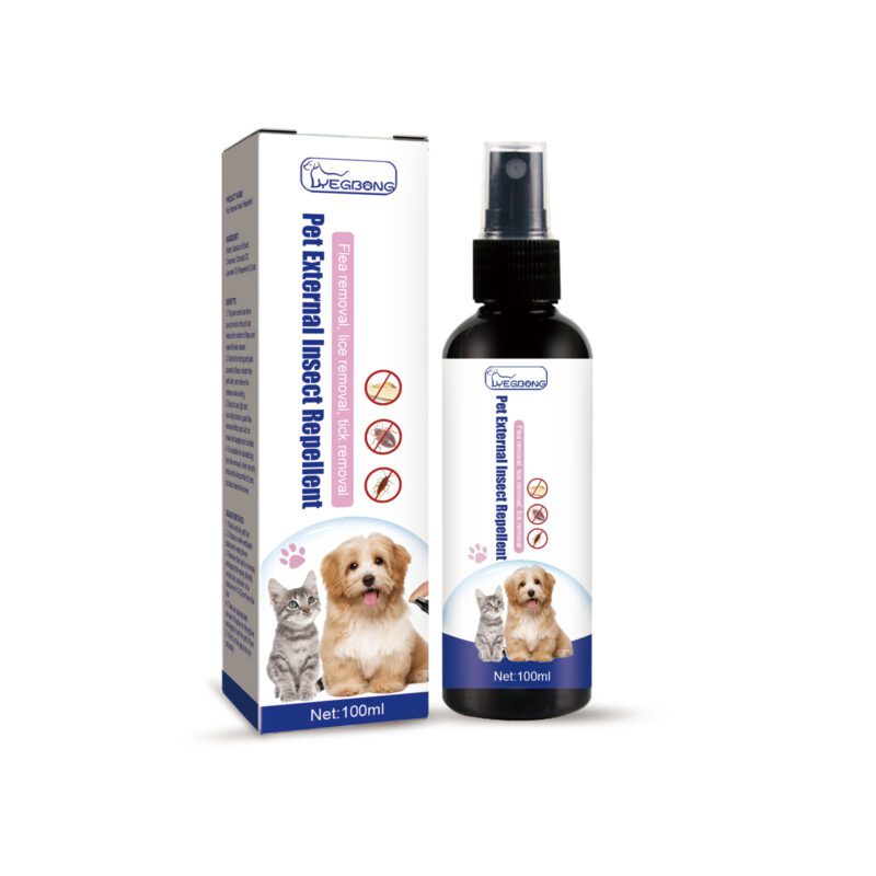 Powerful Flea & Tick Spray for Cats & Dogs - Pet Skin Cleansing, Lice Removal, Anti-Itch Relief Spray - Image 2