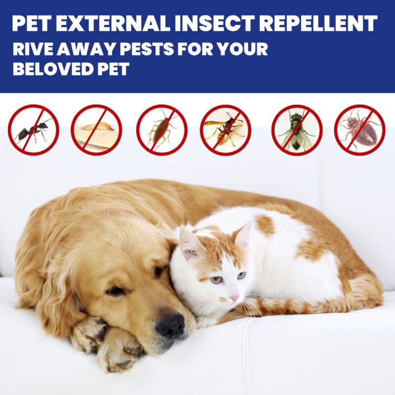 Powerful Flea & Tick Spray for Cats & Dogs - Pet Skin Cleansing, Lice Removal, Anti-Itch Relief Spray - Image 3