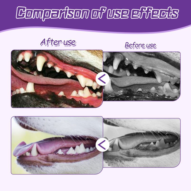 Effective Dog Toothbrush for Pet Oral Care - Removes Dental Stains, Promotes Dental Health - Image 3