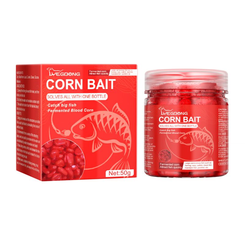Portable Corn Fish Bait - Effective Reservoir Fishing Lure & Fish Primer for Anglers - Image 2