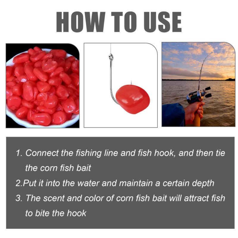 Portable Corn Fish Bait - Effective Reservoir Fishing Lure & Fish Primer for Anglers - Image 6