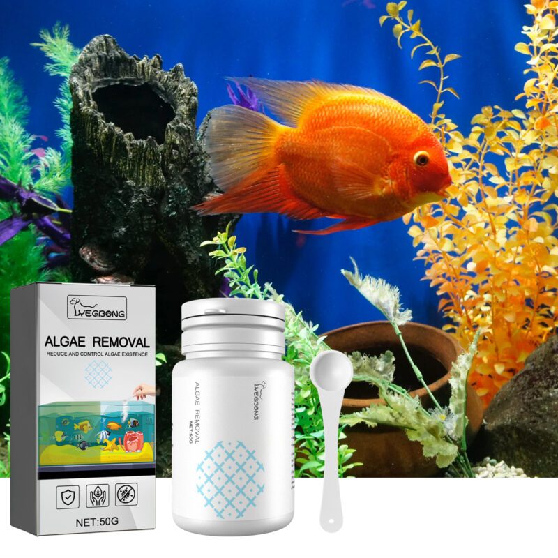 Dealgal Lichen Aquarium Algae & Moss Remover - Effective Fish Tank Cleaning Agent for Algae Removal, Moss Elimination & Green Water Algae Control - Image 2