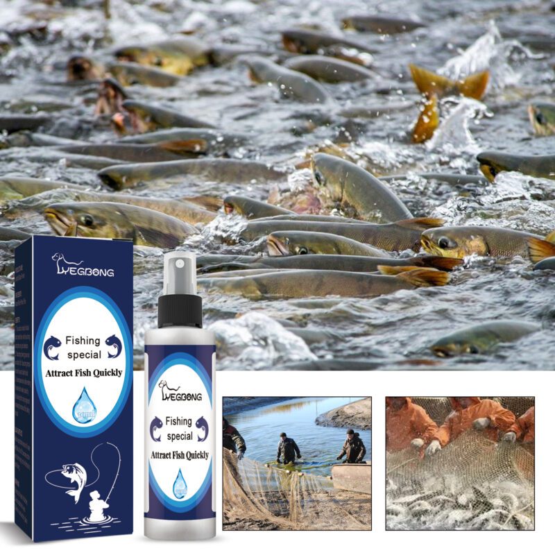 Premium Fish Bait Spray - Lake & Reservoir Fishing Attractant for Carp, Tilapia, Tuna - Image 2