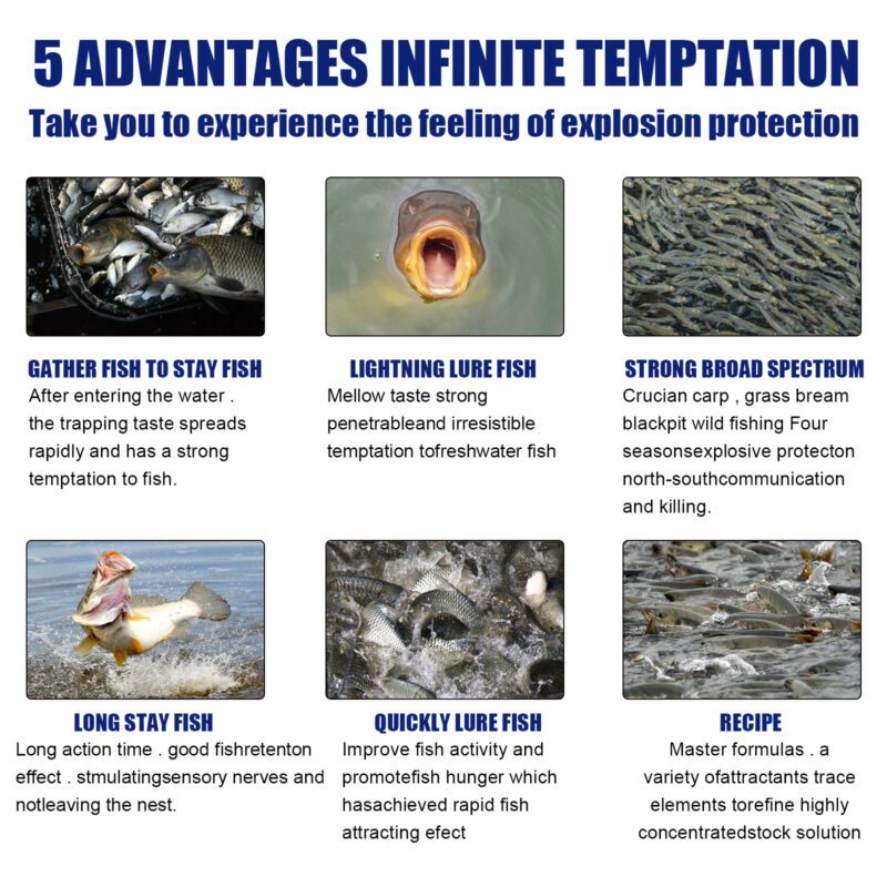 Premium Fish Bait Spray - Lake & Reservoir Fishing Attractant for Carp, Tilapia, Tuna - Image 3