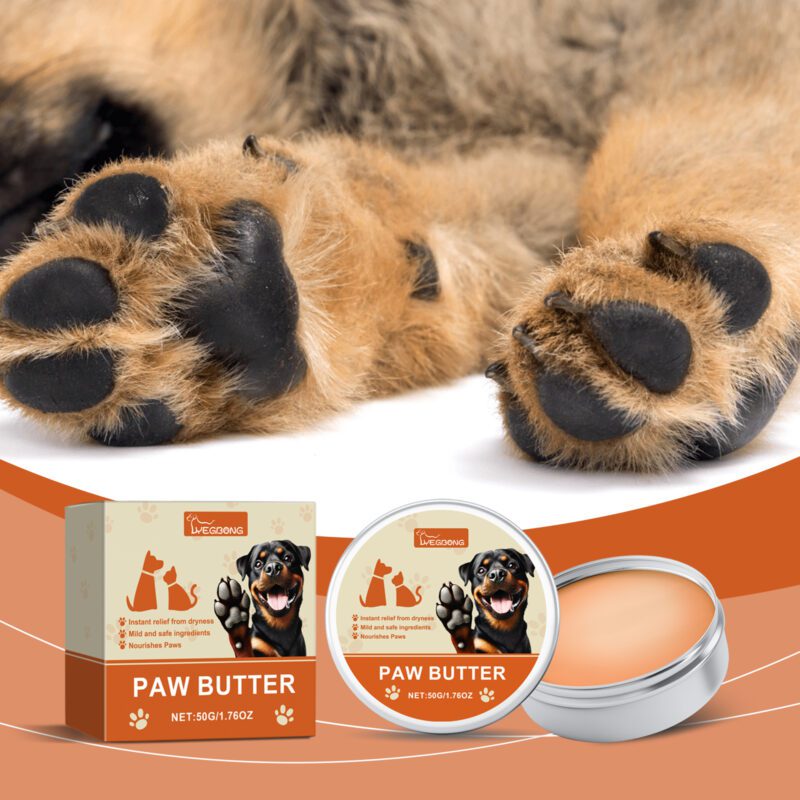 Pet Paw Care Wax - Repairs Dry Cracked Pads, Deeply Moisturizes Feet, Gentle Soothing Formula for Pets - Image 2