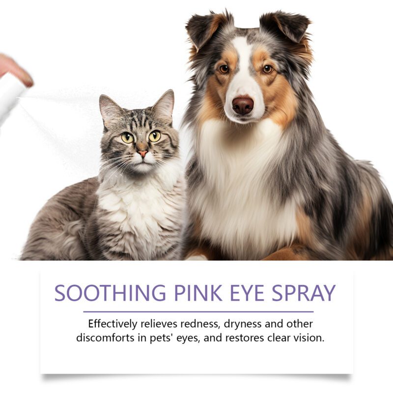 Pet Eye Care Spray - Gently Cleans Tear Stains & Moisturizes for Healthy, Bright Pet Eyes - Image 3