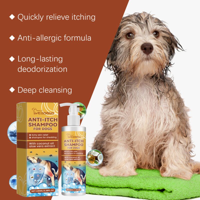 Gentle Dog Shampoo - Nourishing & Smoothing Pet Hair with Mild Cleaning for Dogs - Image 3