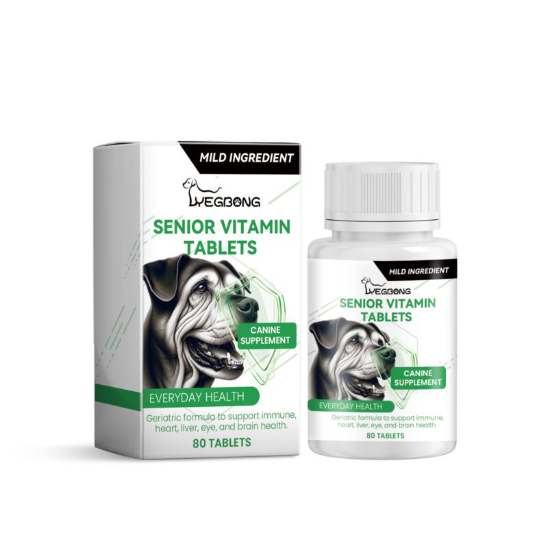 Senior Multivitamin Tablets - Comprehensive Nutrition Support for Elderly Health, Boost Vitality & Wellbeing