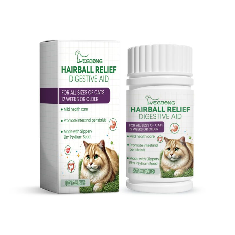 Cat Grass Tablets - Rich in Dietary Fiber for Enhanced Nutrient Absorption, Healthy Pets for Cats & Dogs