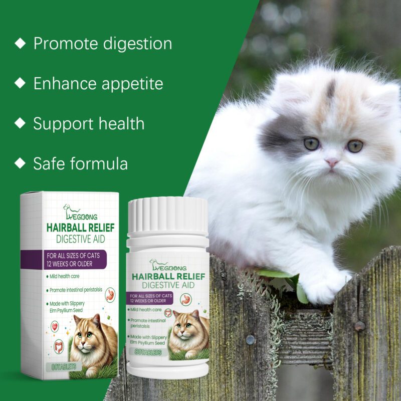 Cat Grass Tablets - Rich in Dietary Fiber for Enhanced Nutrient Absorption, Healthy Pets for Cats & Dogs - Image 4