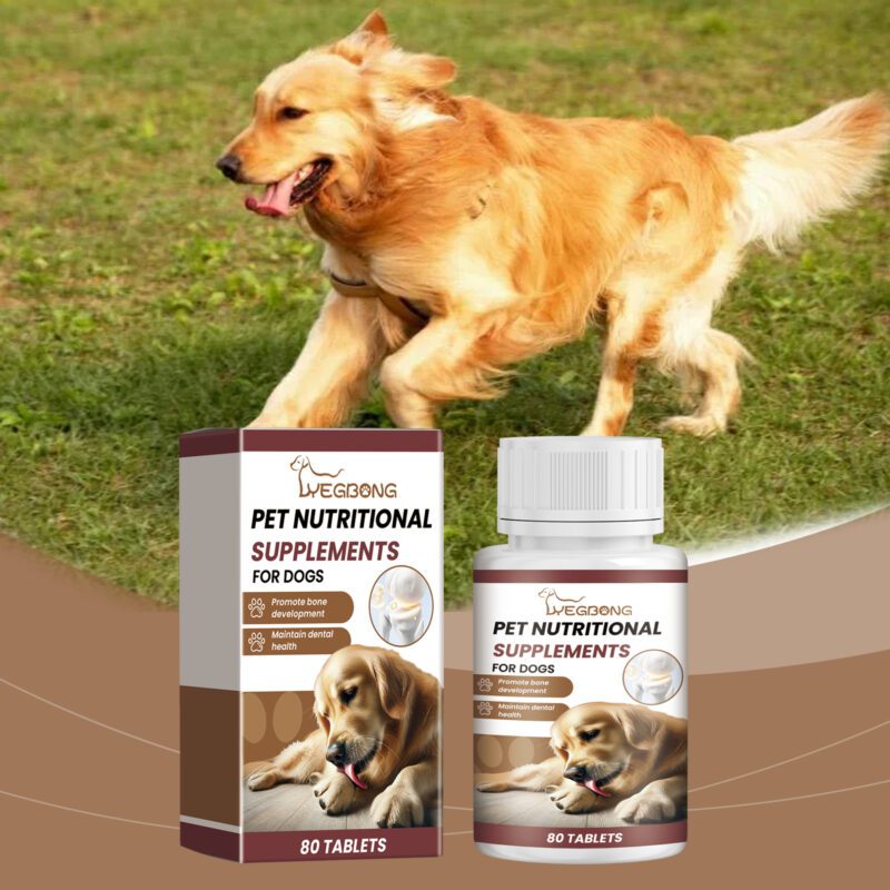 Dog Milk Calcium Tablets - Premium Vitamin Supplements for Pets with Oral Care & Healthy Nutrition Diet - Image 2