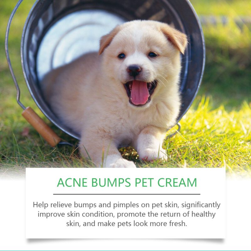 Pet Skin & Hair Care Cream, Gentle Nourishing Formula for Healthy Skin & Shiny Coat Pet Care Cream - Image 4