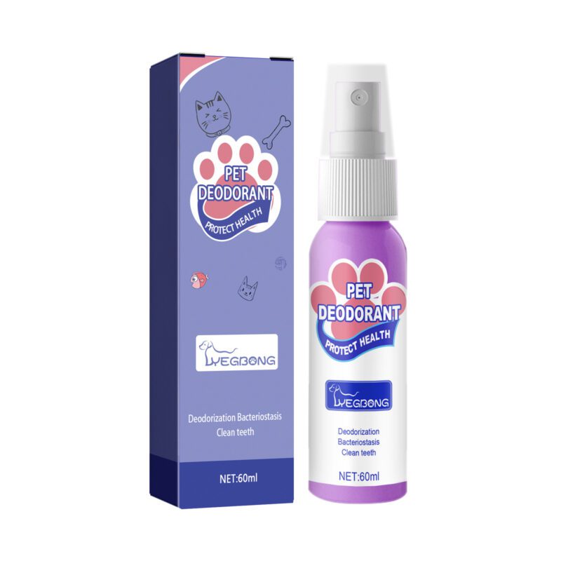 Pet Oral Care Spray - Cat & Dog Mouth Cleaner, Bad Breath Eliminator, Fresh Breath Freshener Spray for Pets
