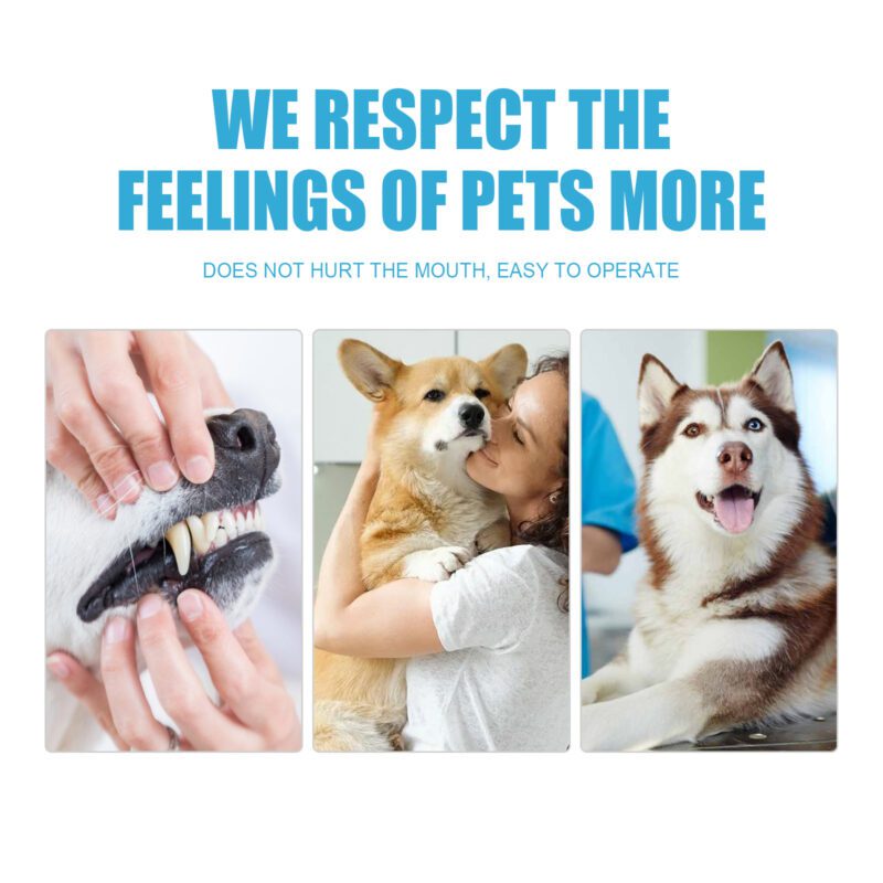 Edible Pet Toothpaste for Dogs & Cats - Fresh Breath, Tartar Control & Bad Breath Relief Oral Care - Image 3