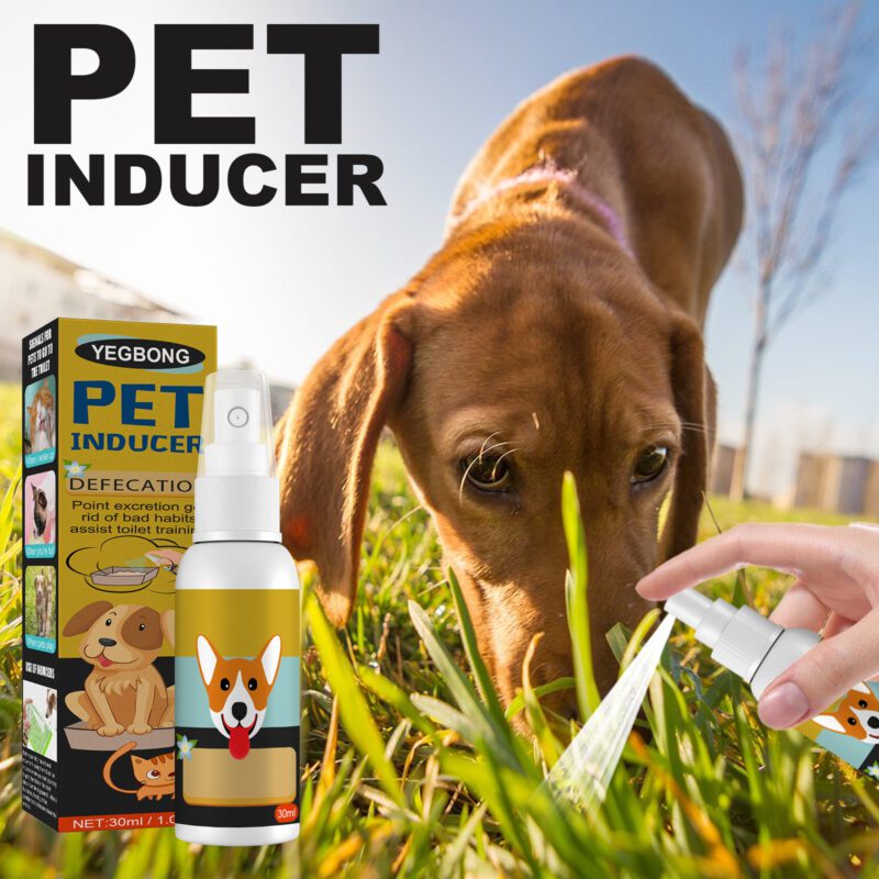 Yegbong Pet Potty Training Spray - Defecation Inducer for Cats & Dogs, Effective Poop Location Trainer - Image 2