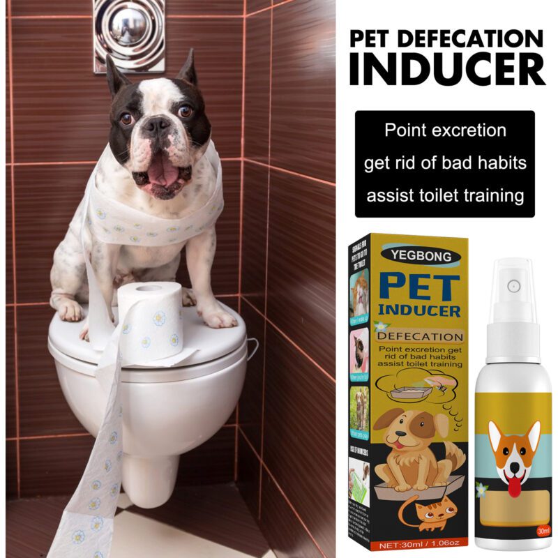 Yegbong Pet Potty Training Spray - Defecation Inducer for Cats & Dogs, Effective Poop Location Trainer - Image 3