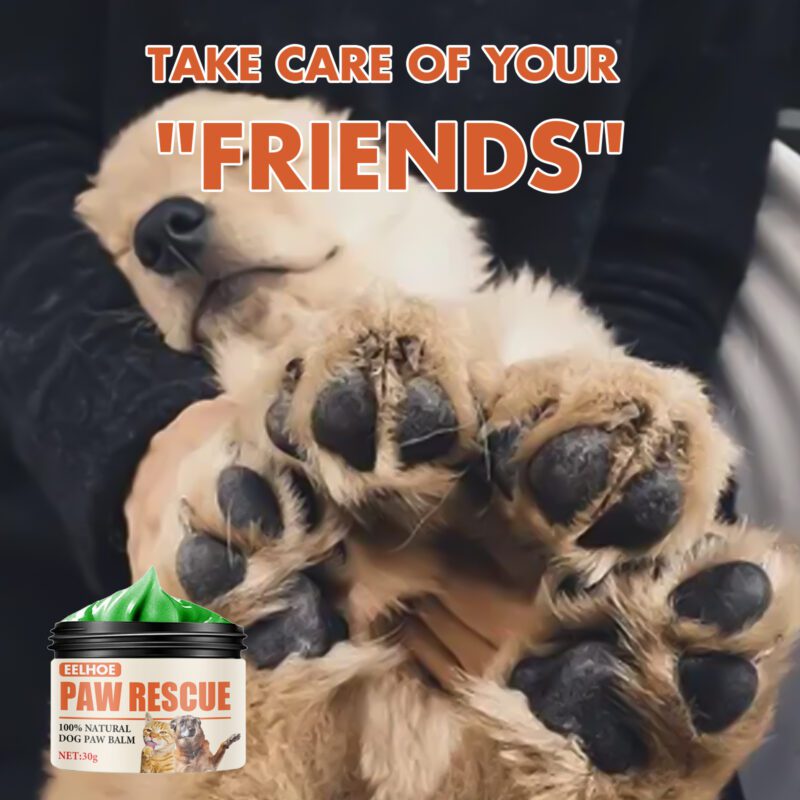 Pet Paw Balm for Cats & Dogs - Foot Pad Protection Soothes Moisturizes Heals Dry Cracked Paws - Image 3