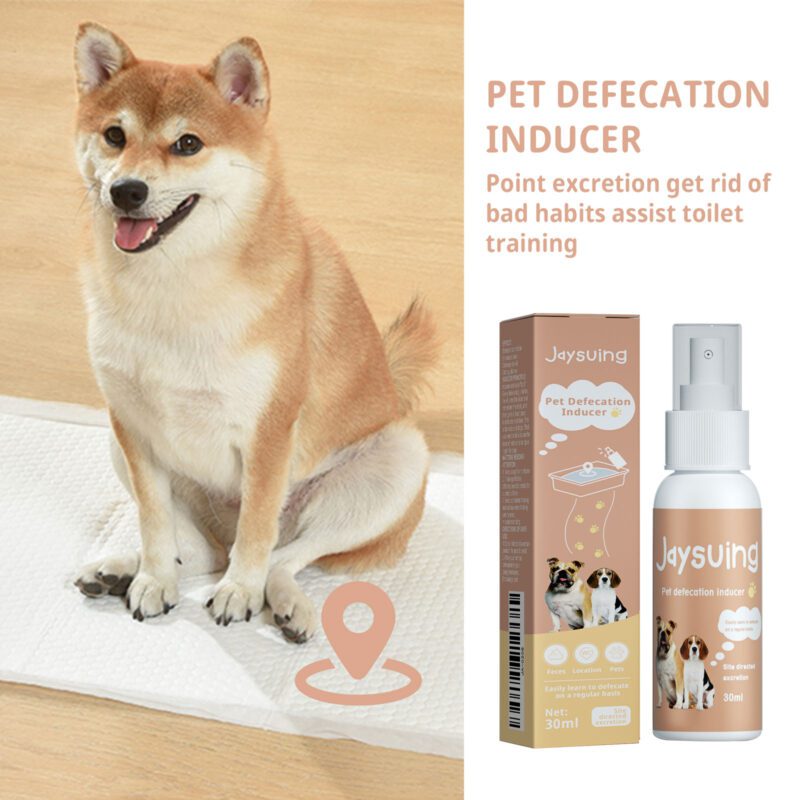 Jaysuing Effective Pet Potty Training Spray - Quick-Acting Defecation Inducer for Spot Training & Toilet Habit Induction - Image 3