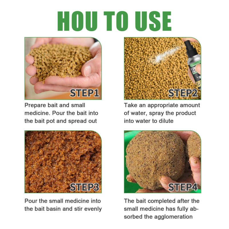 Wild Fishing Bait Attractant - Small-Dose Lure Agent for Powerful Fish Attraction - Image 6