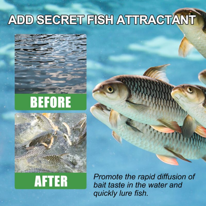 Wild Fishing Bait Attractant - Small-Dose Lure Agent for Powerful Fish Attraction - Image 4